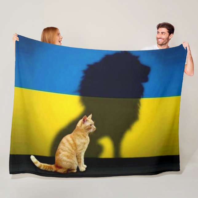 UKRAINE FLEECEFILT (På plats)