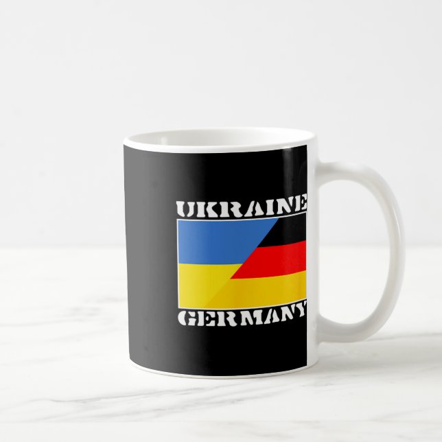 Ukraine Germany  Kaffemugg (Höger)