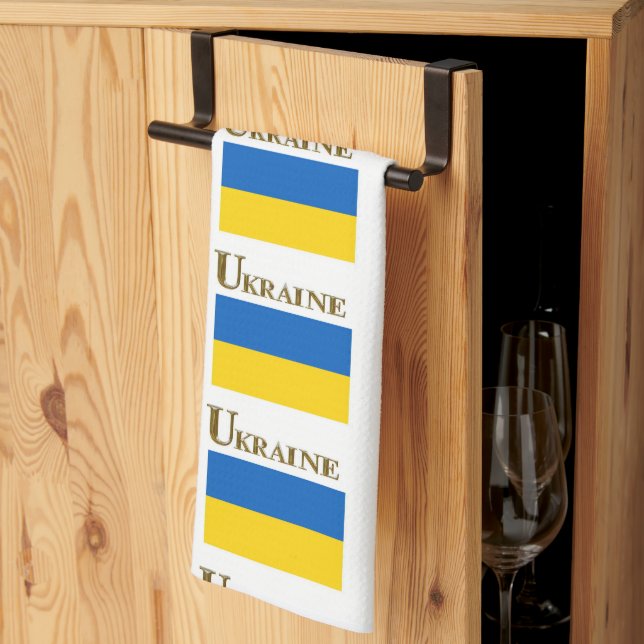 UKRAINE    KÖKSHANDDUK (Thirds Fold)