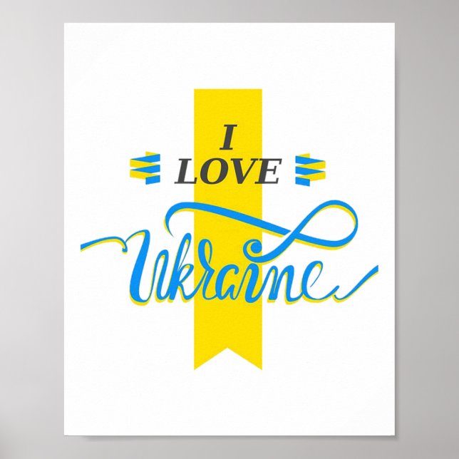 Ukraine President Volodymyr Zelensky Sticker1  Poster (Framsidan)
