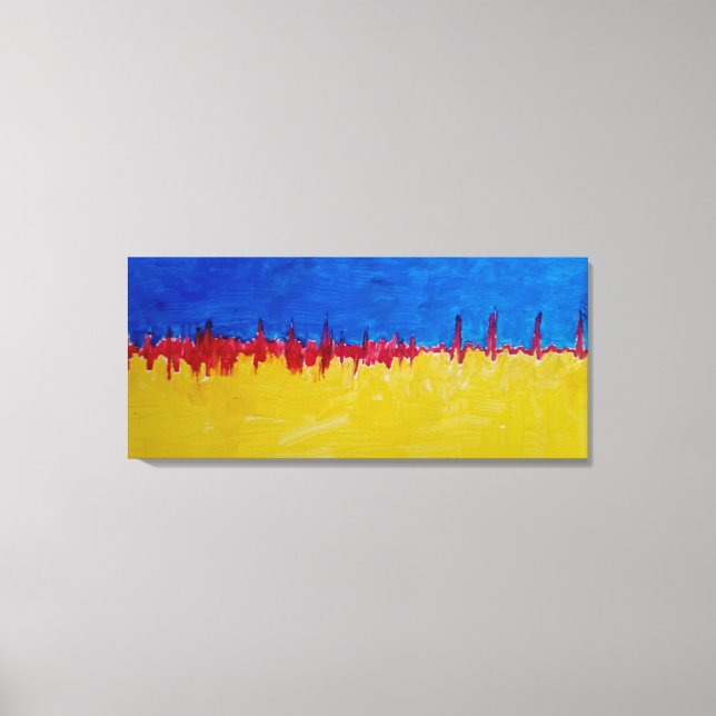 Ukraine Recovery Canvastryck (Framsida)