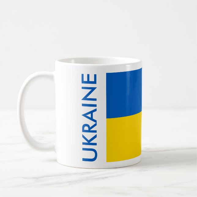 UKRAINE SOCCER KAFFEMUGG (Vänster)