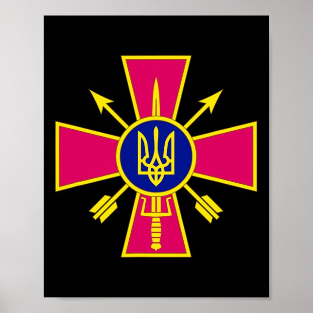 Ukraine Special Operations Forces - Spetsnaz  Poster (Framsidan)