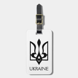 UKRAINE Tryzub Bagagebricka