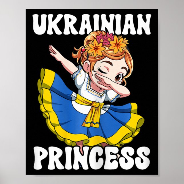 Ukraine Ukrainian Princess  Poster (Framsidan)