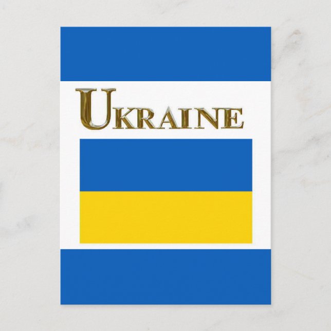 UKRAINE VYKORT (Framsida)