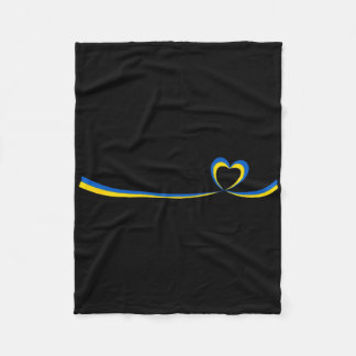 Ukraines flagga2 fleecefilt