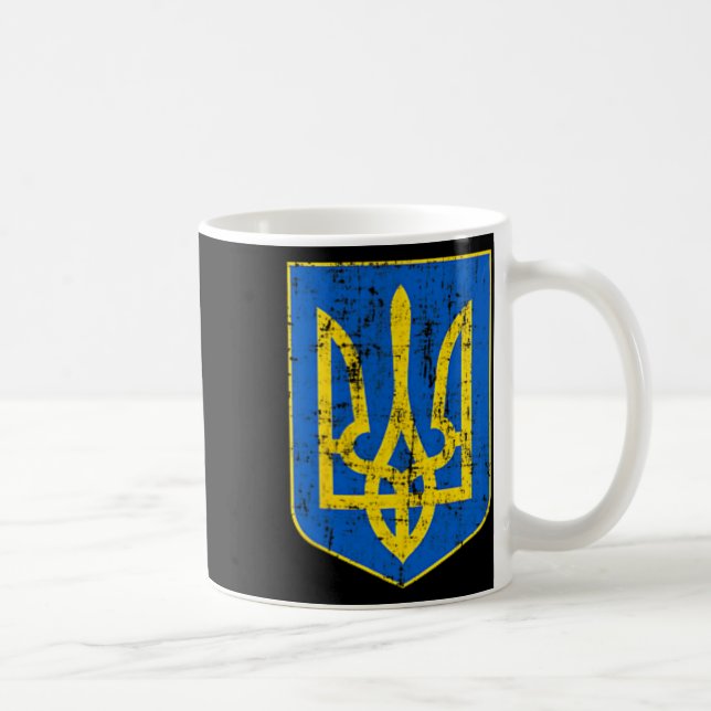 Ukraines statsvapen 2 kaffemugg (Höger)