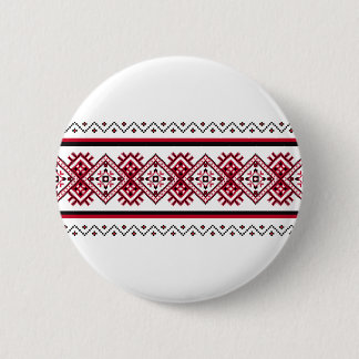 Ukrainian Embroidery Vyshyvanka Pin Knapp