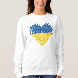 Ukrainian flag. Love to Ukraine. Support.  T Shirt