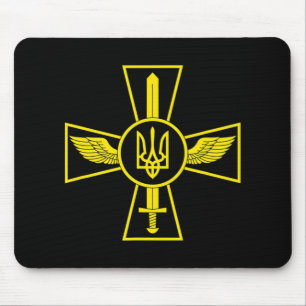UKRAINIAN LUFT FORCE EMBLEM UKRAINA PASSERADE STYR MUSMATTA