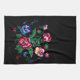 Ukrainian traditional vushuvanka folk art pattern kökshandduk