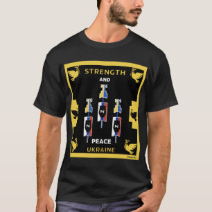 Ukrainine krig seger Två-tonkaffe mugg T Shirt
