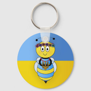 Ukrainsk biserie nyckelring
