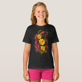 Ukrainsk blomkonst folkkonst t shirt