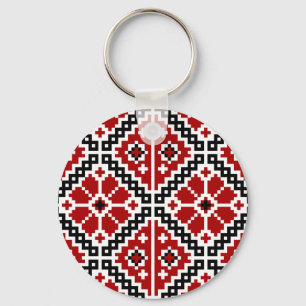 Ukrainsk broderi nyckelring