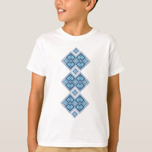Ukrainsk broderiblåttvyshyvanka t shirt