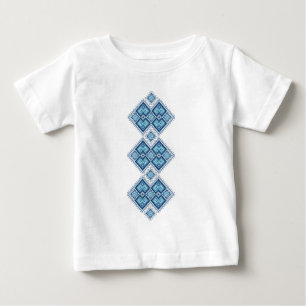 Ukrainsk broderiblåttvyshyvanka tee shirt