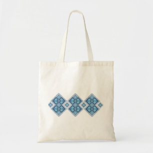 Ukrainsk broderiblåttvyshyvanka tygkasse