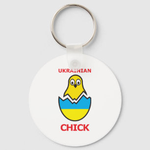 Ukrainsk chick nyckelring