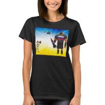 Ukrainsk Drönardominans T-Shirt