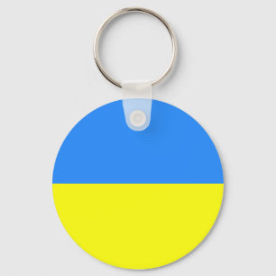 Ukrainsk flagga nyckelring