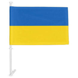 Ukrainsk flagga. Stödjer Ukraina