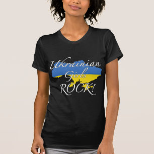 Ukrainsk flickasten! t-shirt