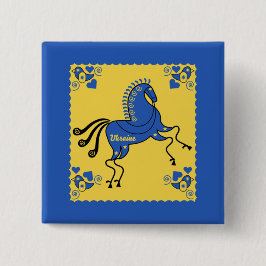 Ukrainsk folkart knapp