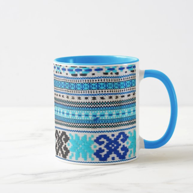 Ukrainsk Folkdesign Mugg (Höger)