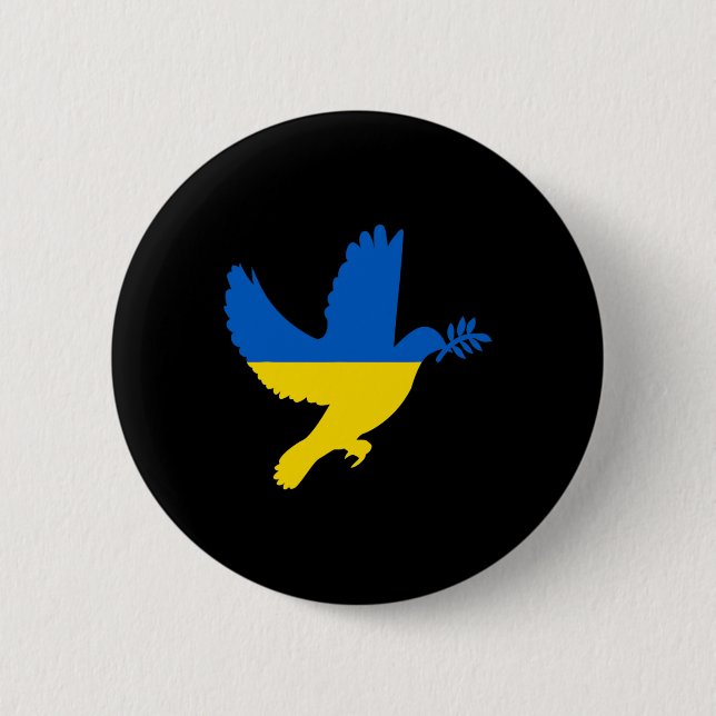 Ukrainsk fredsdova  knapp (Framsida)