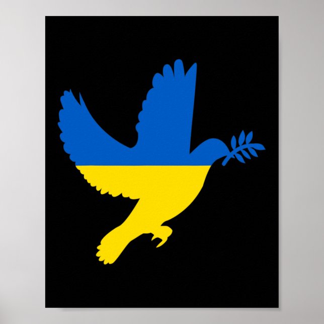 Ukrainsk fredsdova  poster (Framsidan)