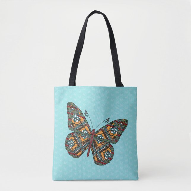 ukrainsk monarch All-over-Print Bag Tygkasse (Framsida)