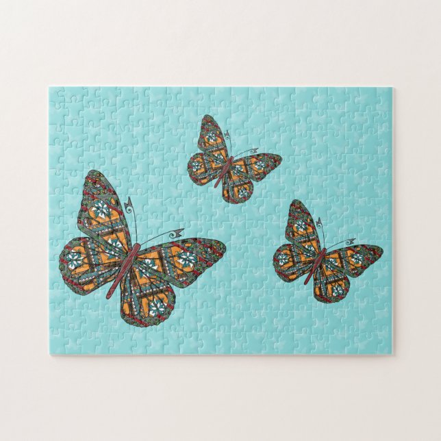 Ukrainsk monarch Puzzle Pussel (Horisontell)