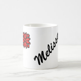Ukrainsk mugg "för Melissa"