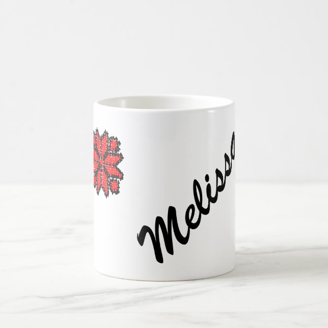 Ukrainsk mugg "för Melissa" (Center)