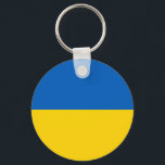 Ukrainsk patriotisk flagga nyckelring<br><div class="desc">Patriotisk flagga för Ukraina.</div>