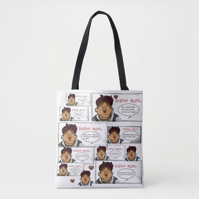 Ukrainsk Proverbskvinna Ukraina Tygkasse (Framsida)