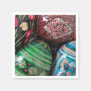 Ukrainsk pysanky pappersservett