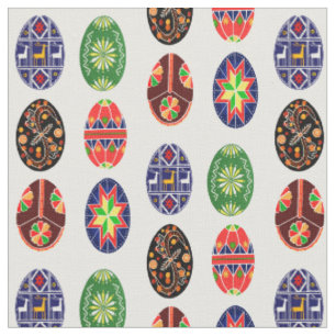 Ukrainsk pysanky påskägg tyg