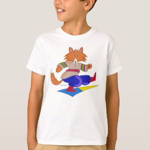 Ukrainsk rävaktig dansare t shirt