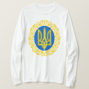 Ukrainsk symbolisk Långärmad T-Shirt