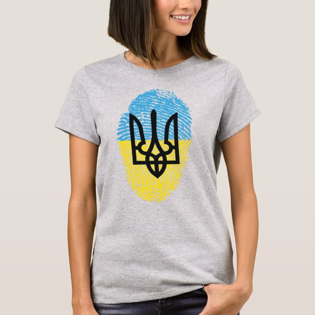 Ukrainsk T Shirt (Framsida)