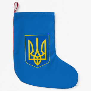 Ukrainsk vapensköld liten julstrumpa