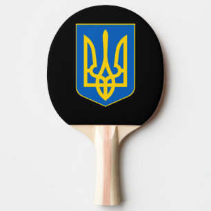 Ukrainsk vapensköld pingisracket