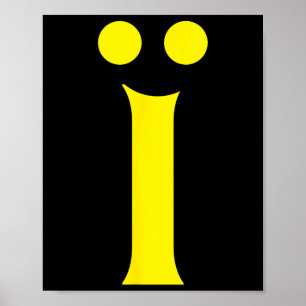 Ukrainska alfabetet initial bokstav Ukraina Rolig Poster
