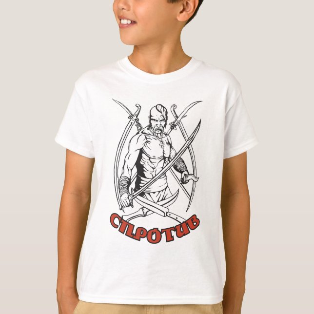 Ukrainska Cossacks Tee Shirt (Framsida)