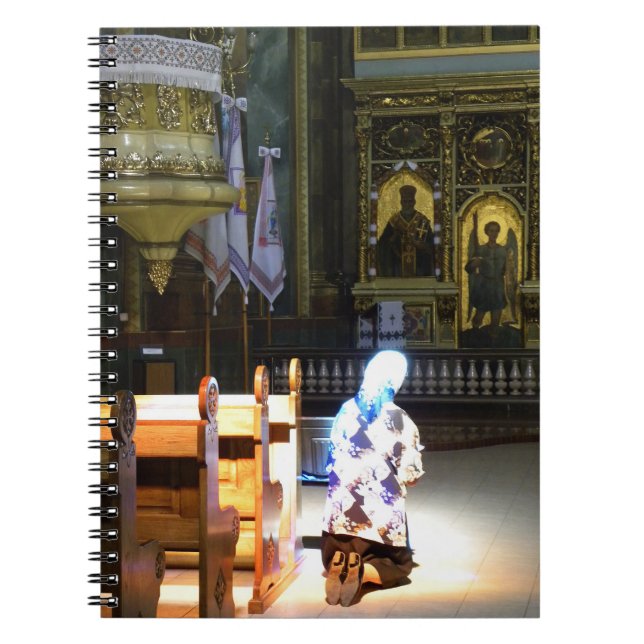 ukrainska Faith Anteckningsbok Med Spiral (Framsidan)