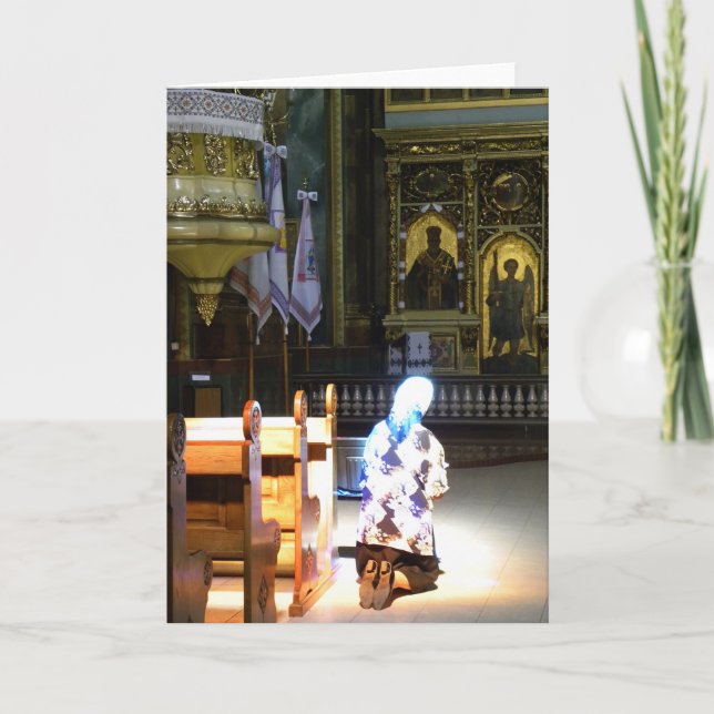 ukrainska Faith Helgkort (Framsida)