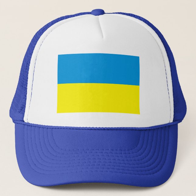 Ukrainska Flagga Blue och Gult Golf eller Keps (Framsida)